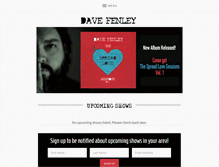 Tablet Screenshot of davefenley.com